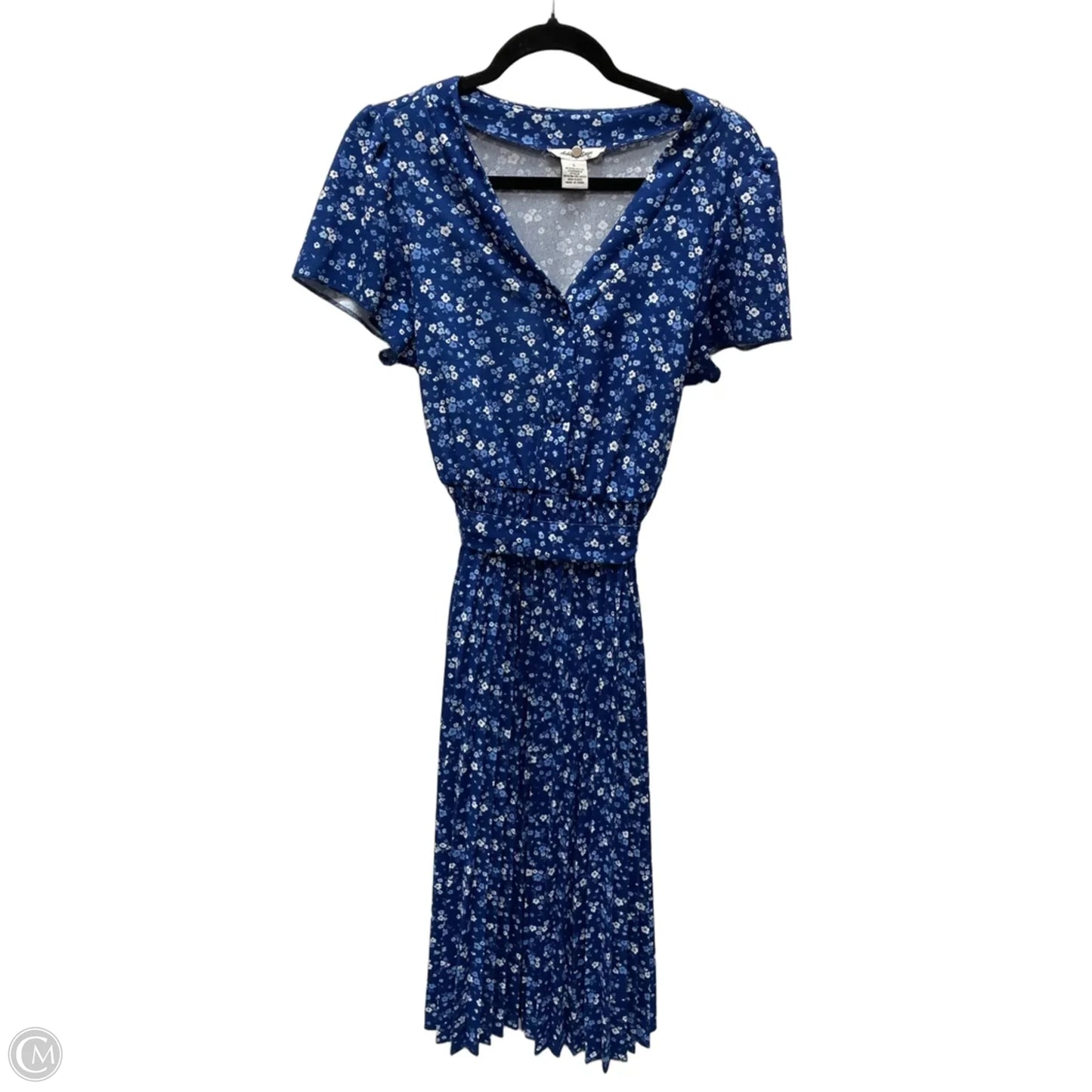 Dress Casual Short By Clothes Mentor In Floral Print, Size: L
