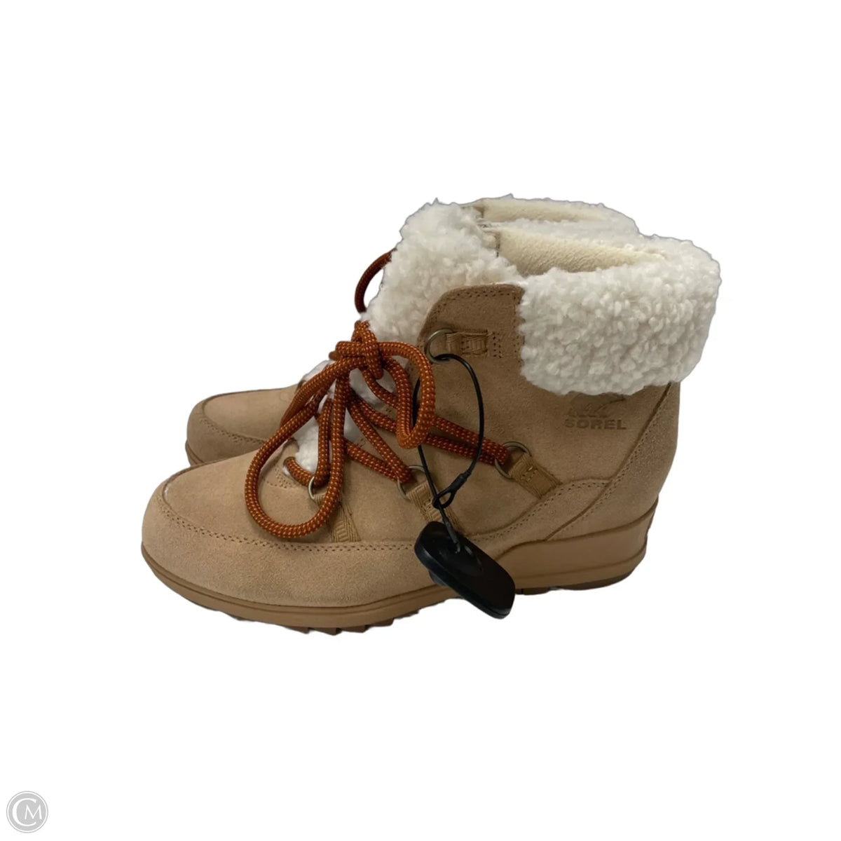 Boots Ankle Flats By Sorel In Tan, Size: 9.5