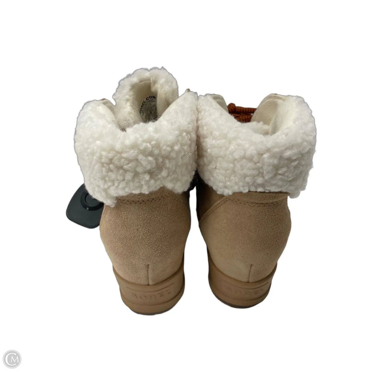 Boots Ankle Flats By Sorel In Tan, Size: 9.5