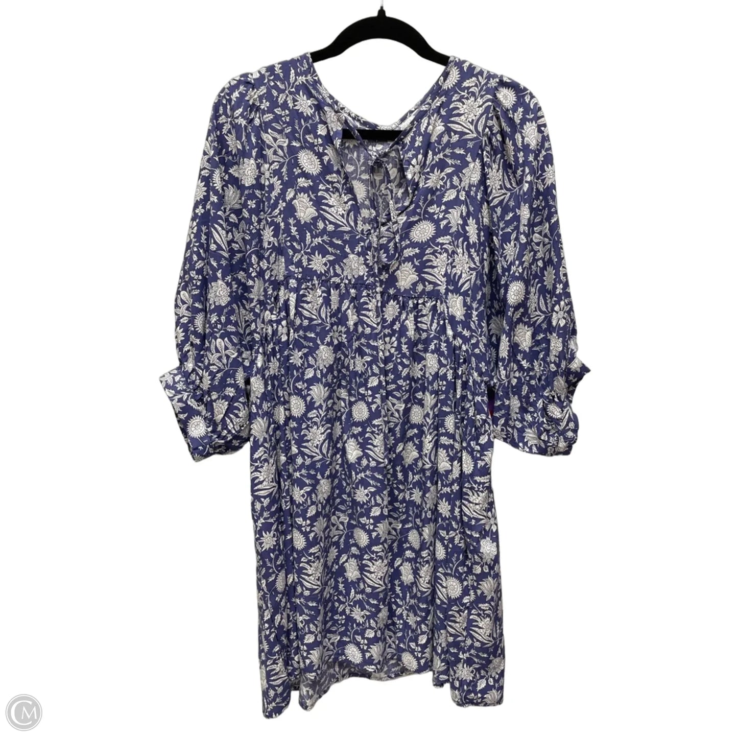 Dress Casual Short By Clothes Mentor In Floral Print, Size: L