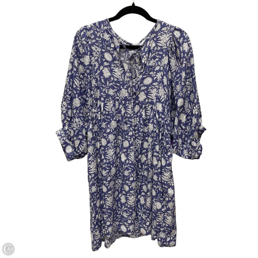 Dress Casual Short By Clothes Mentor In Floral Print, Size: L