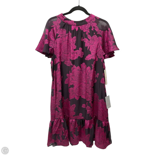 Dress Casual Short By Eliza J In Floral Print, Size: L