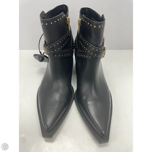 Boots Ankle Heels By Dolce Vita In Blue & Gold, Size: 8