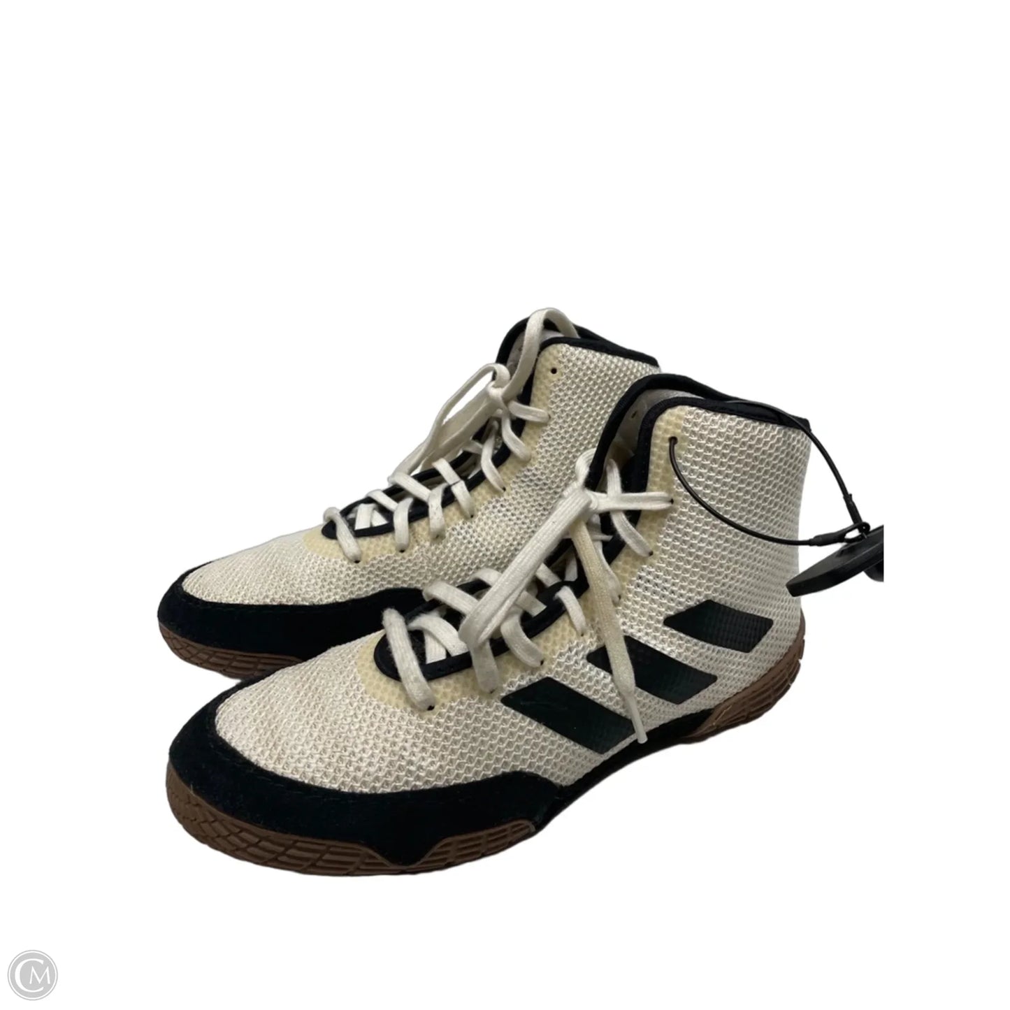 Shoes Sneakers By Adidas In Black & Cream, Size: 7.5