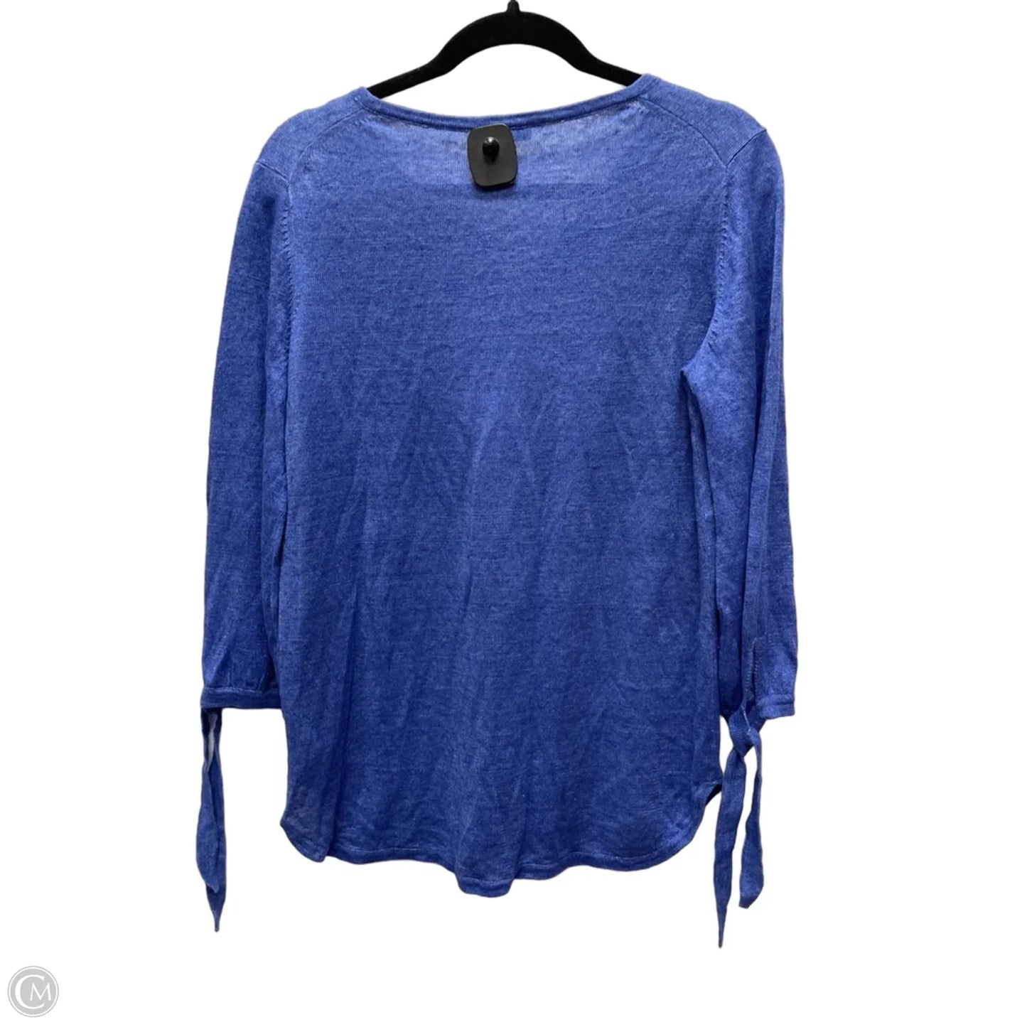 Top Long Sleeve By Talbots In Blue, Size: S