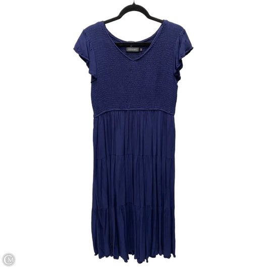 Dress Casual Midi By Merokeety In Navy, Size: Xl