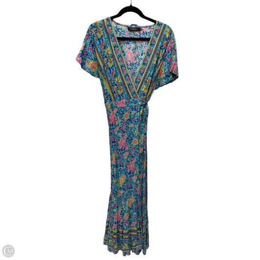 Dress Casual Maxi By Zesica In Floral Print, Size: Xl