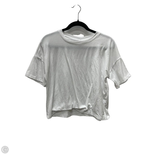 Top Short Sleeve Basic By Clothes Mentor In White, Size: S