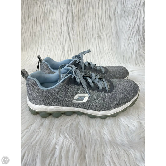 Shoes Athletic By Skechers In Blue & Grey, Size: 9.5