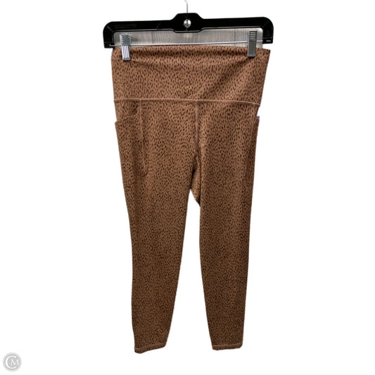 Athletic Leggings By Athleta In Animal Print, Size: S