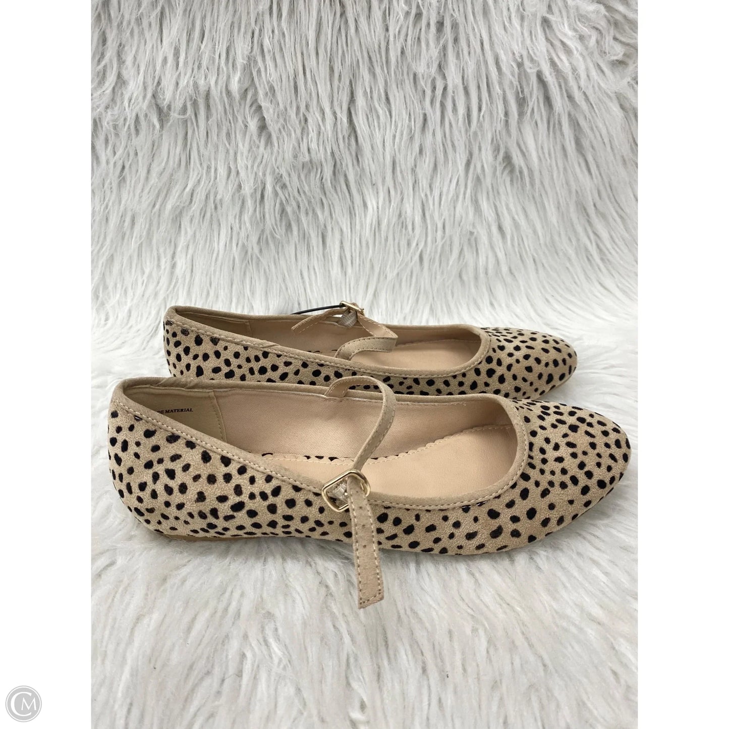Shoes Flats By Isaac Mizrahi In Animal Print, Size: 8.5