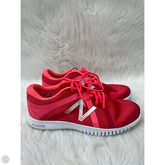 Shoes Athletic By New Balance In Pink & White, Size: 9