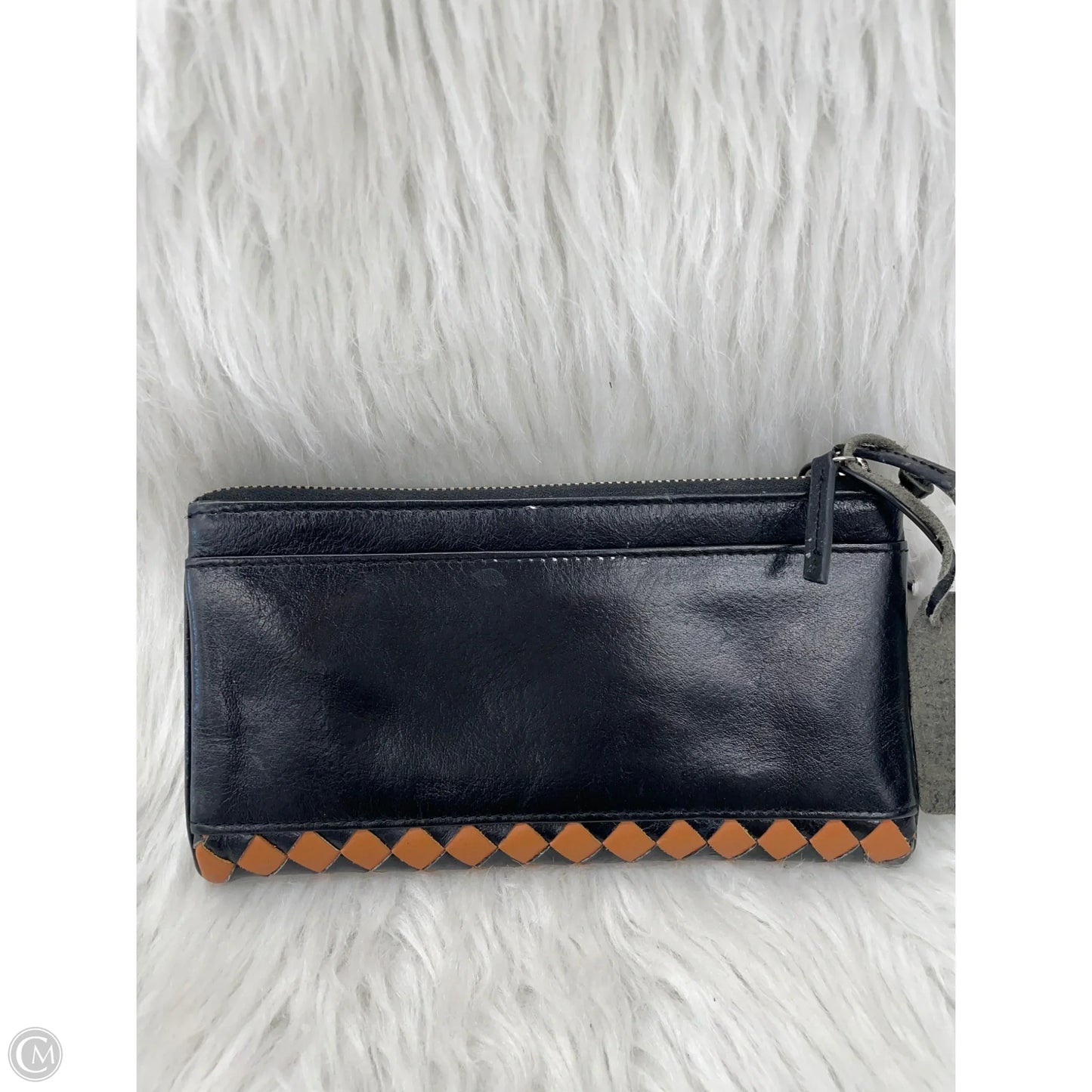 Wallet Leather By Cmc, Size: Medium