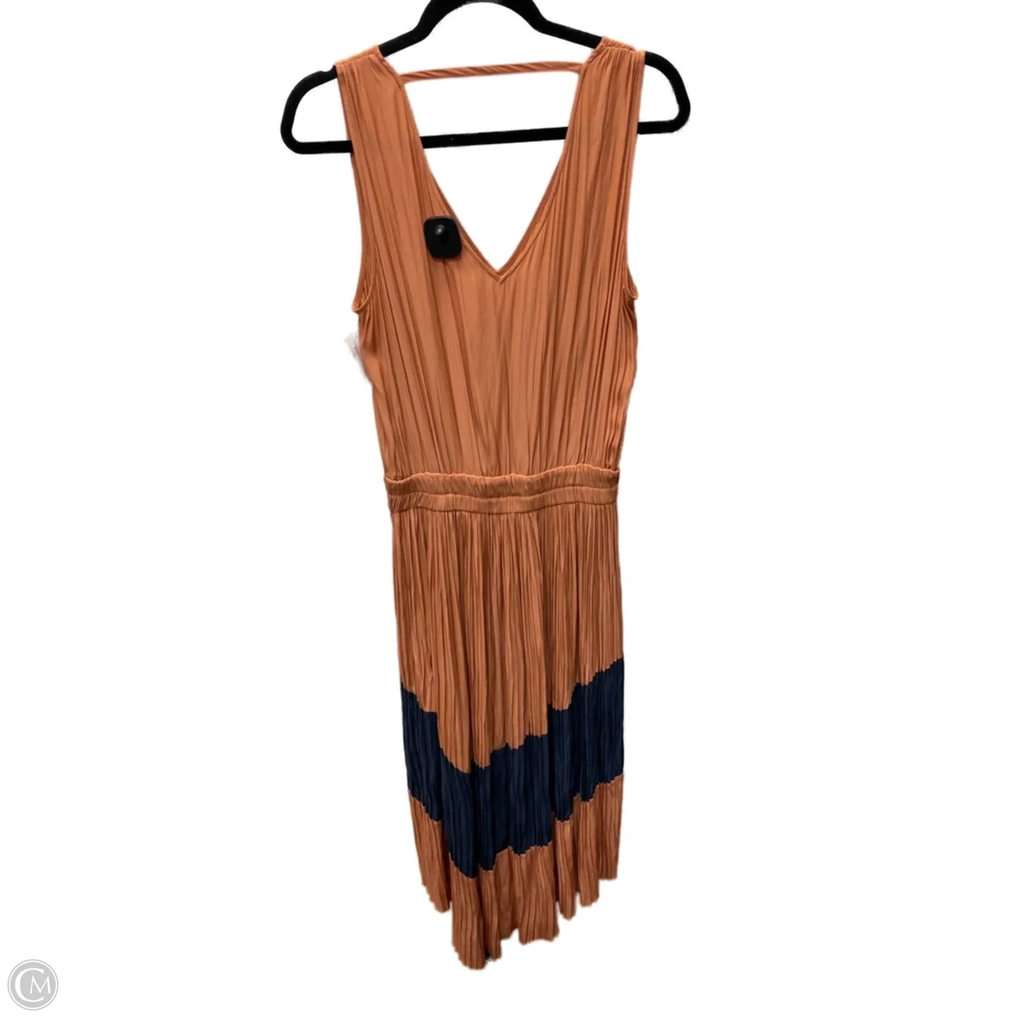 Dress Casual Midi By Ramy Brook In Blue & Orange, Size: S