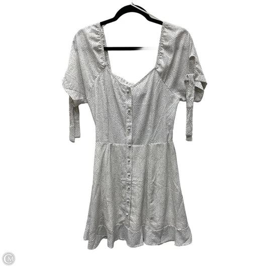 Dress Casual Short By Sienna Sky In Polkadot Pattern, Size: M
