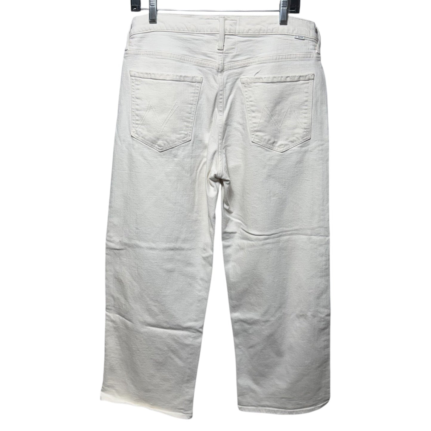 The Dodger Ankle Jeans By Mother In Cream Denim, Size: 10/30