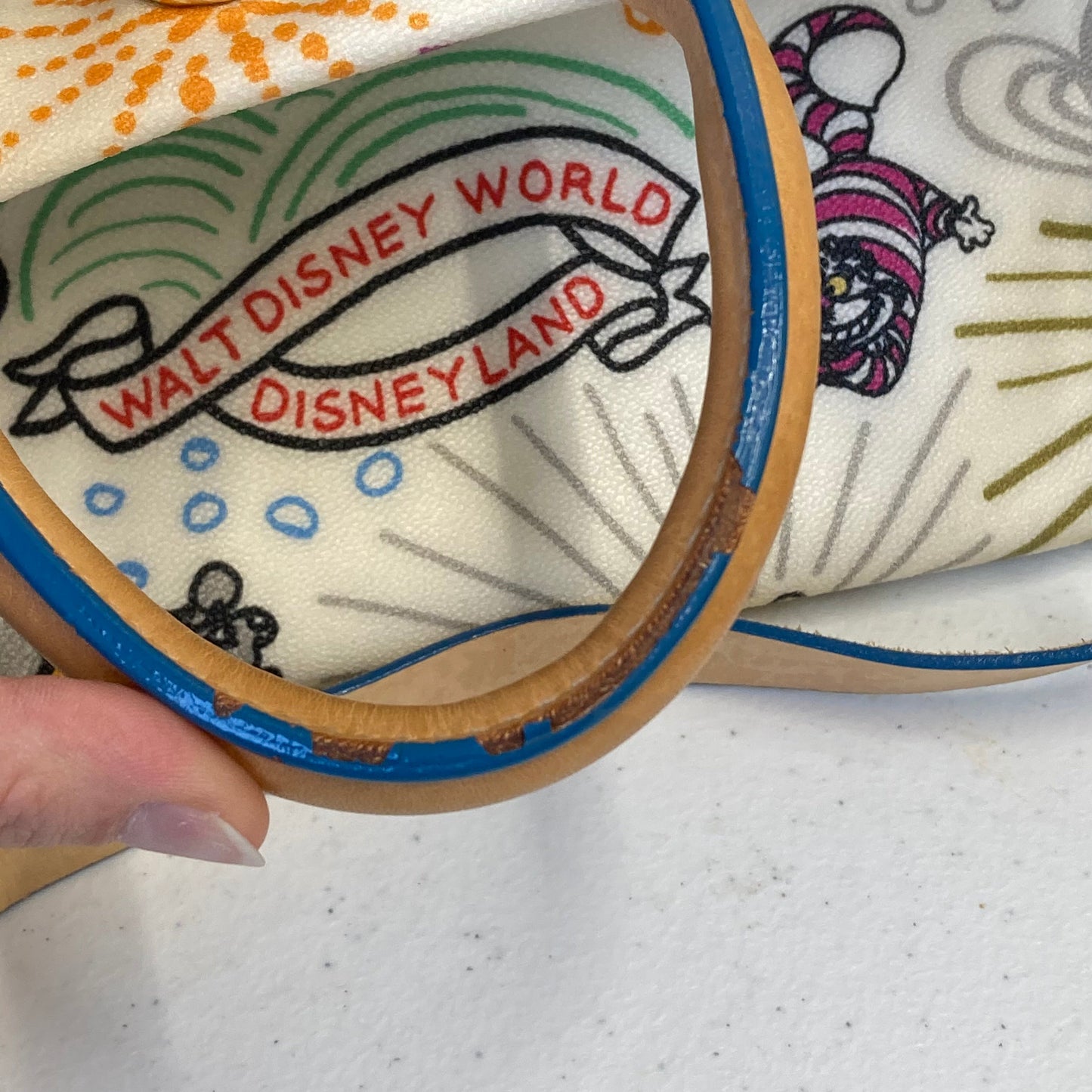 Handbag Designer By Dooney And Bourke In Multi, Size:Medium