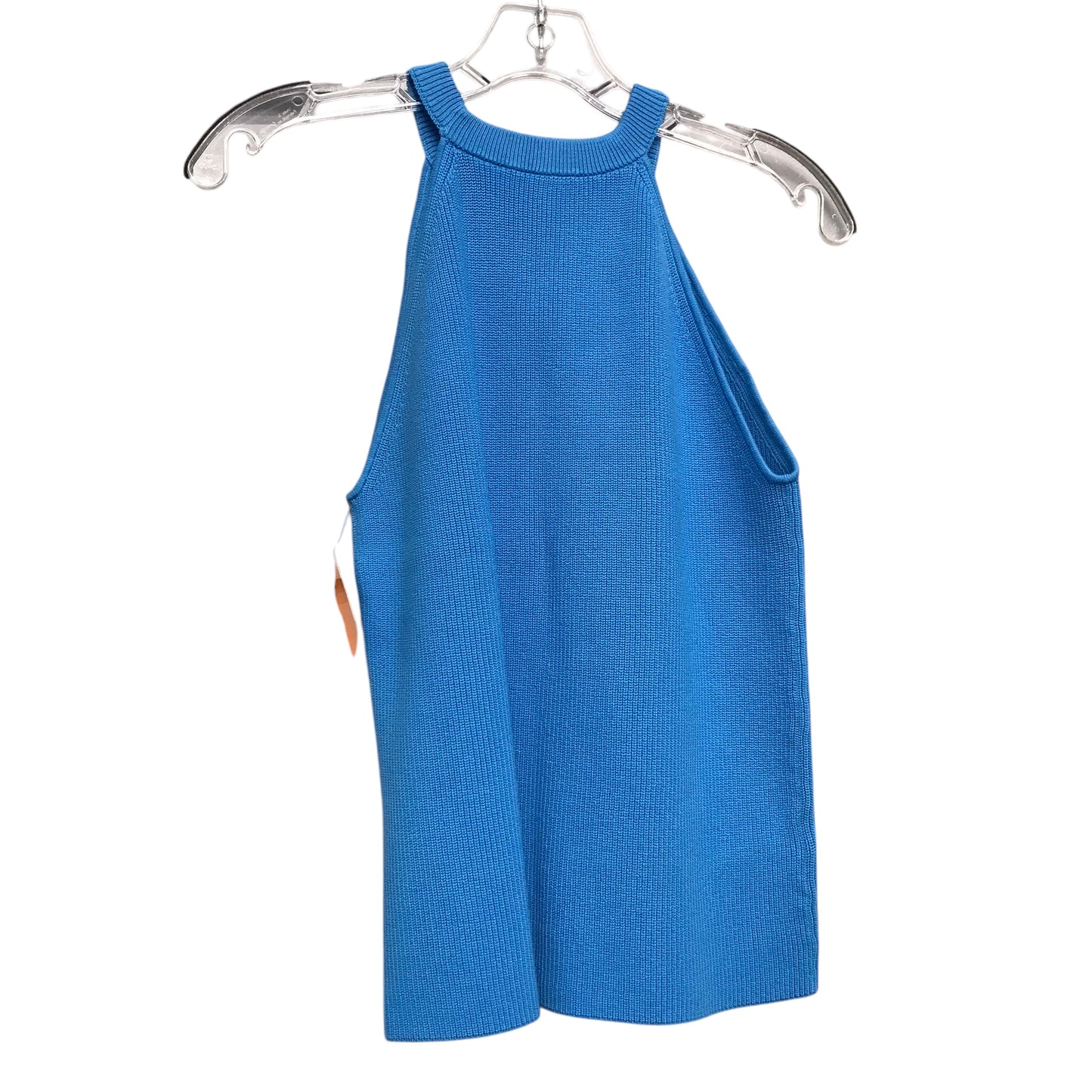 Top Sleeveless By Ann Taylor In Blue, Size:Mp