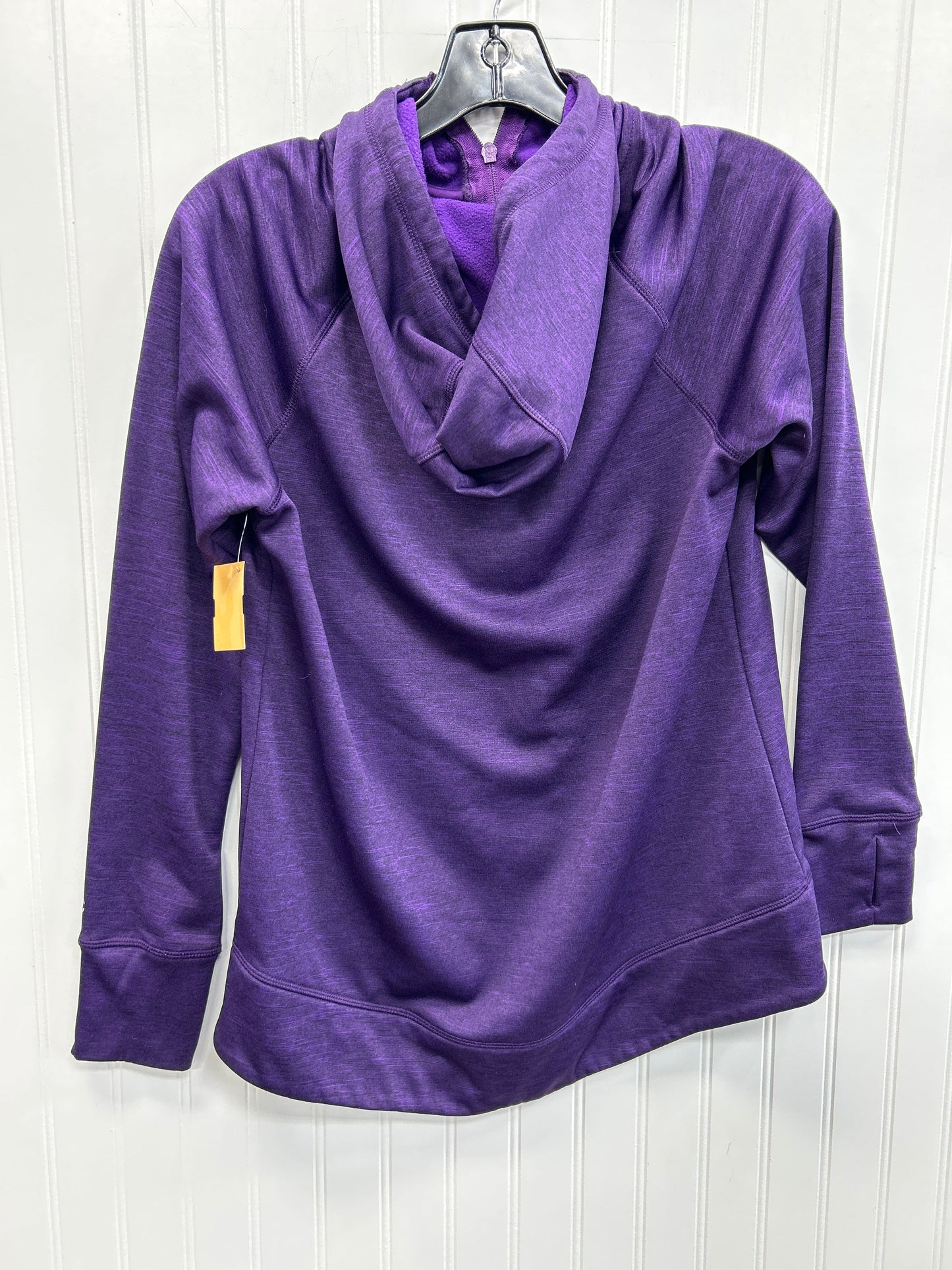 Athletic Sweatshirt Hoodie By Champion In Purple, Size:M