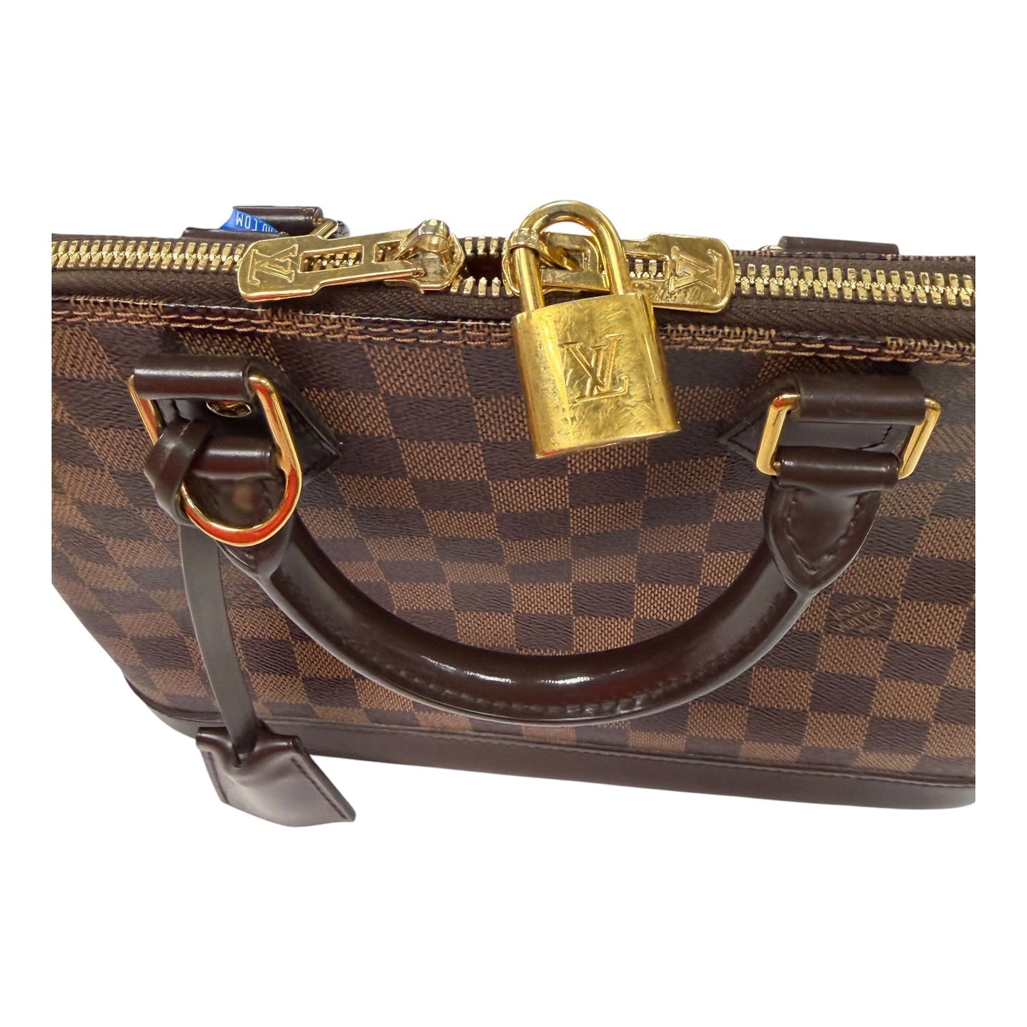 Handbag Luxury Designer By Louis Vuitton In Brown, Size:Medium