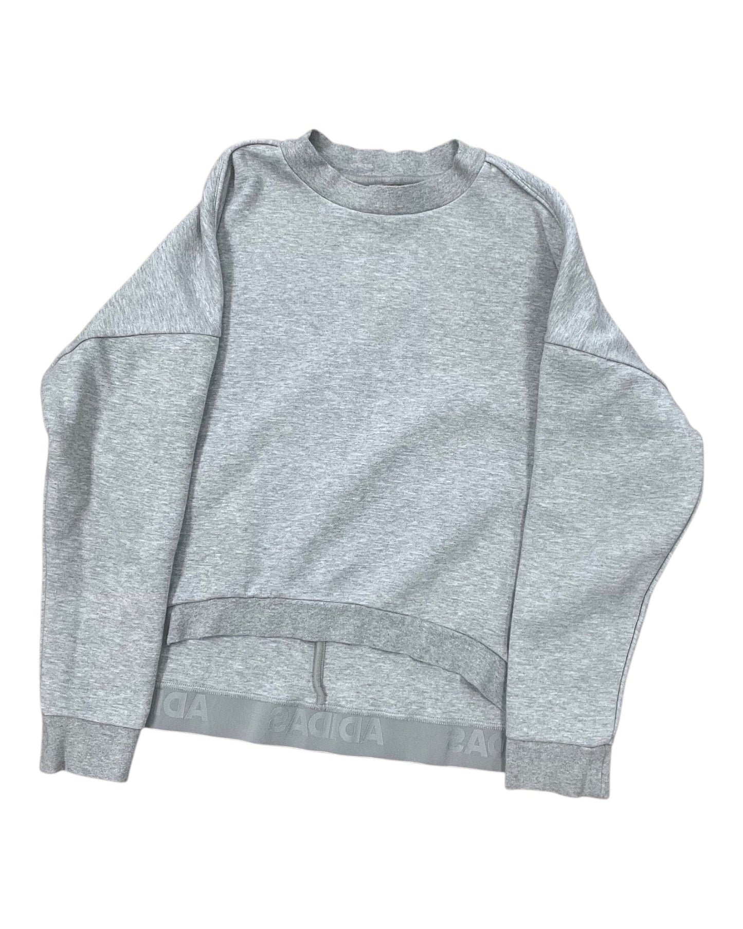 Sweatshirt Collar By Adidas In Grey, Size:Xl