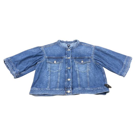 Jacket Denim By Gap In Blue, Size:L