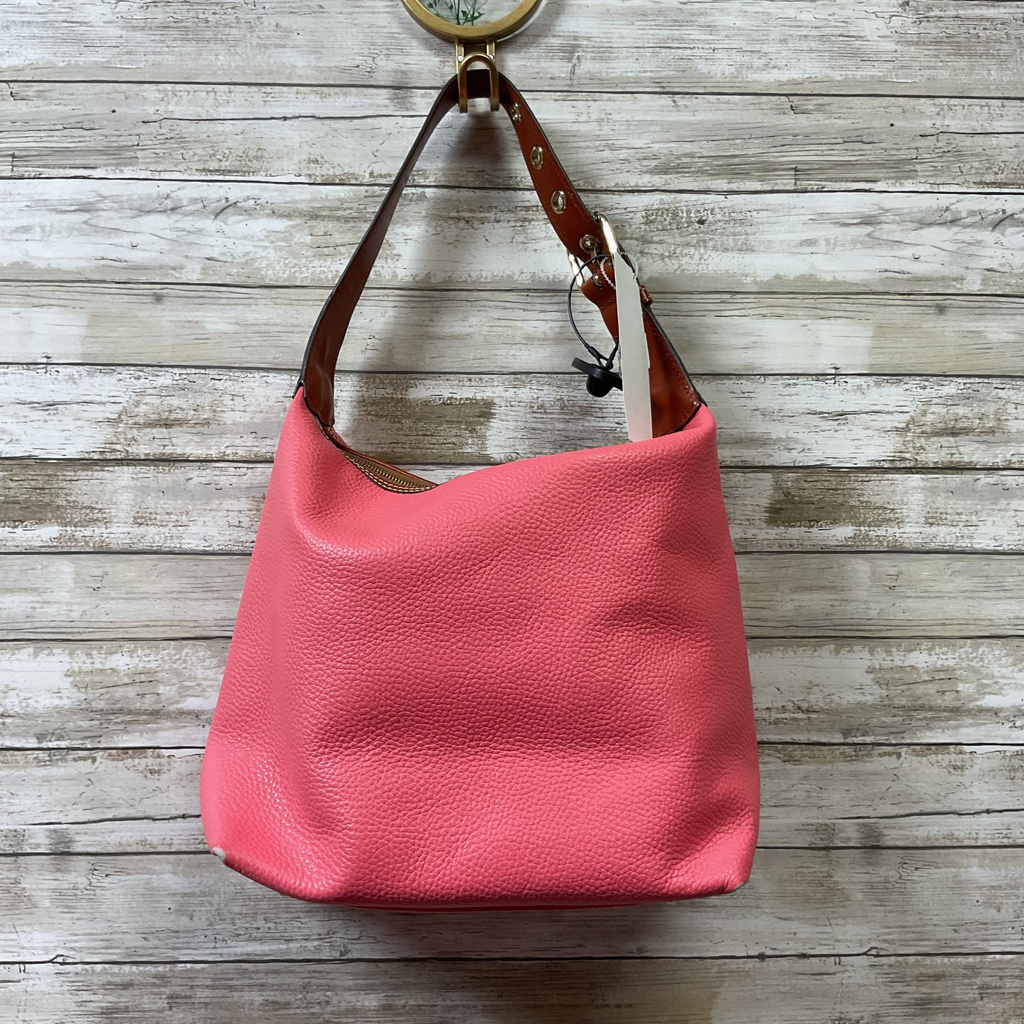 Handbag Designer By Dooney And Bourke In Pink, Size:Medium