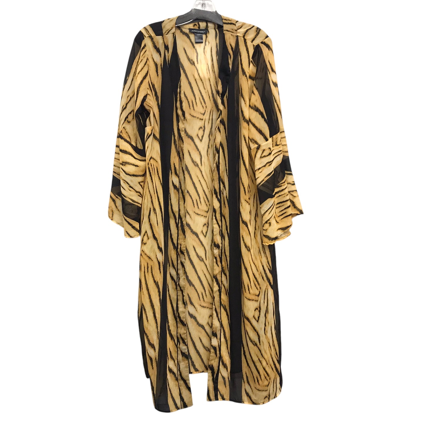 Kimono By Ashley Stewart In Animal Print, Size:M