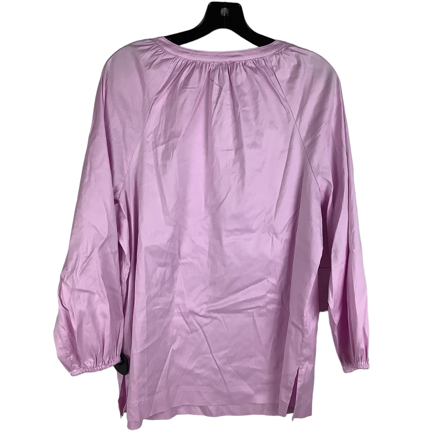 Purple Top Long Sleeve Chicos Size: 12/14