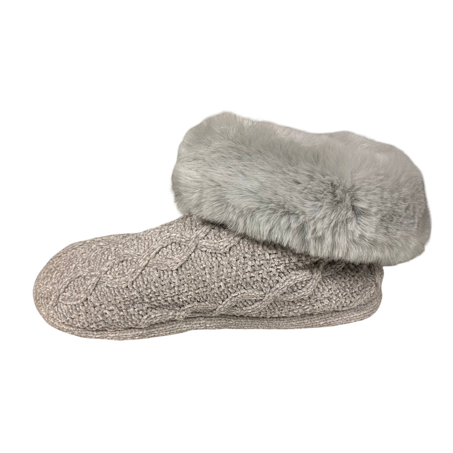 Slippers By Cuddl Duds In Grey, Size:8
