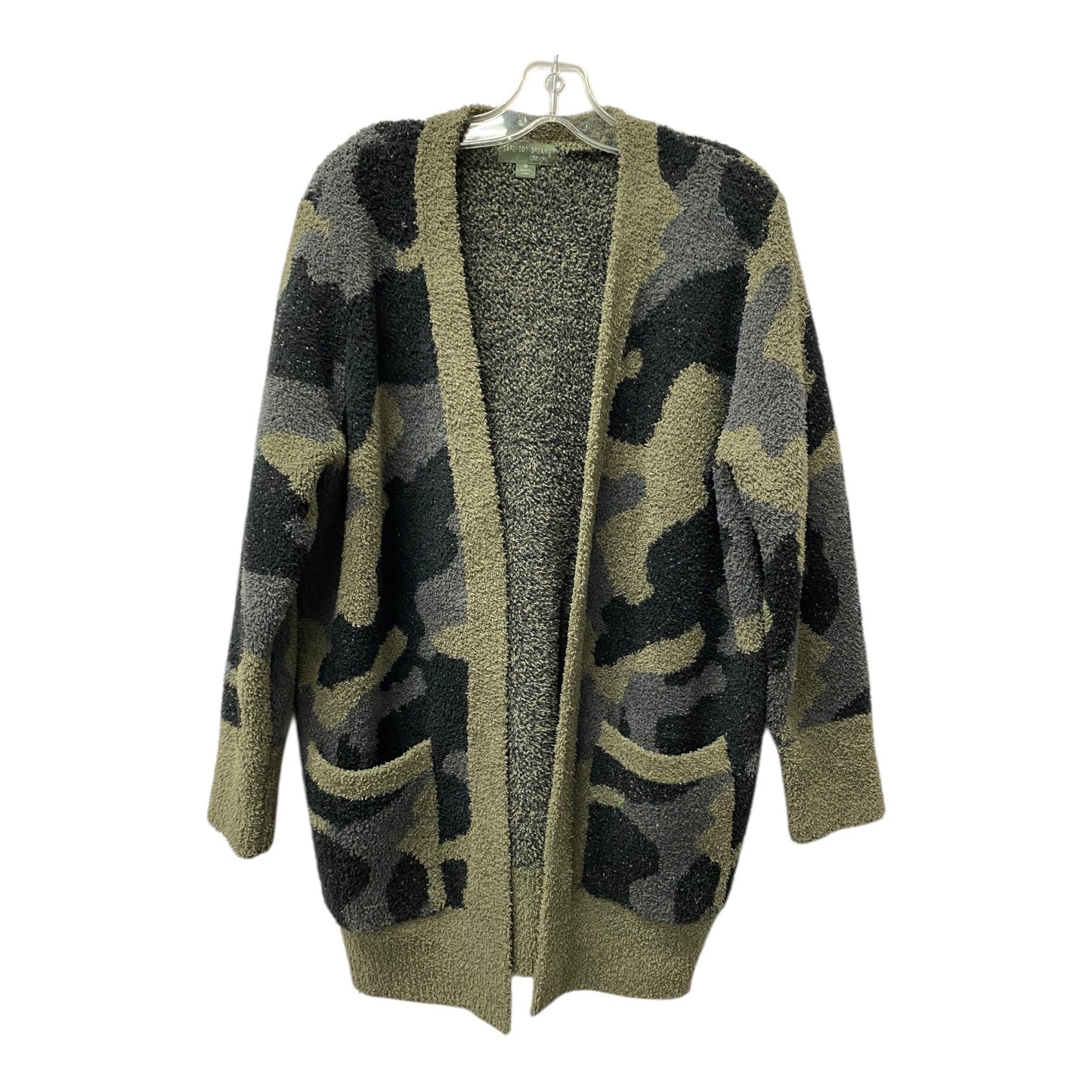 Sweater Cardigan By Barefoot Dreams In Green, Size:M