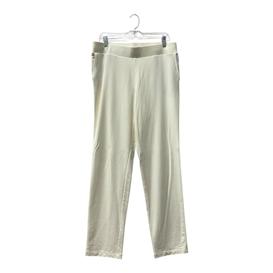 Pants Lounge By Pure Jill In Ivory, Size:8