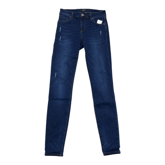 Jeans Skinny By Kut In Blue Denim, Size:2