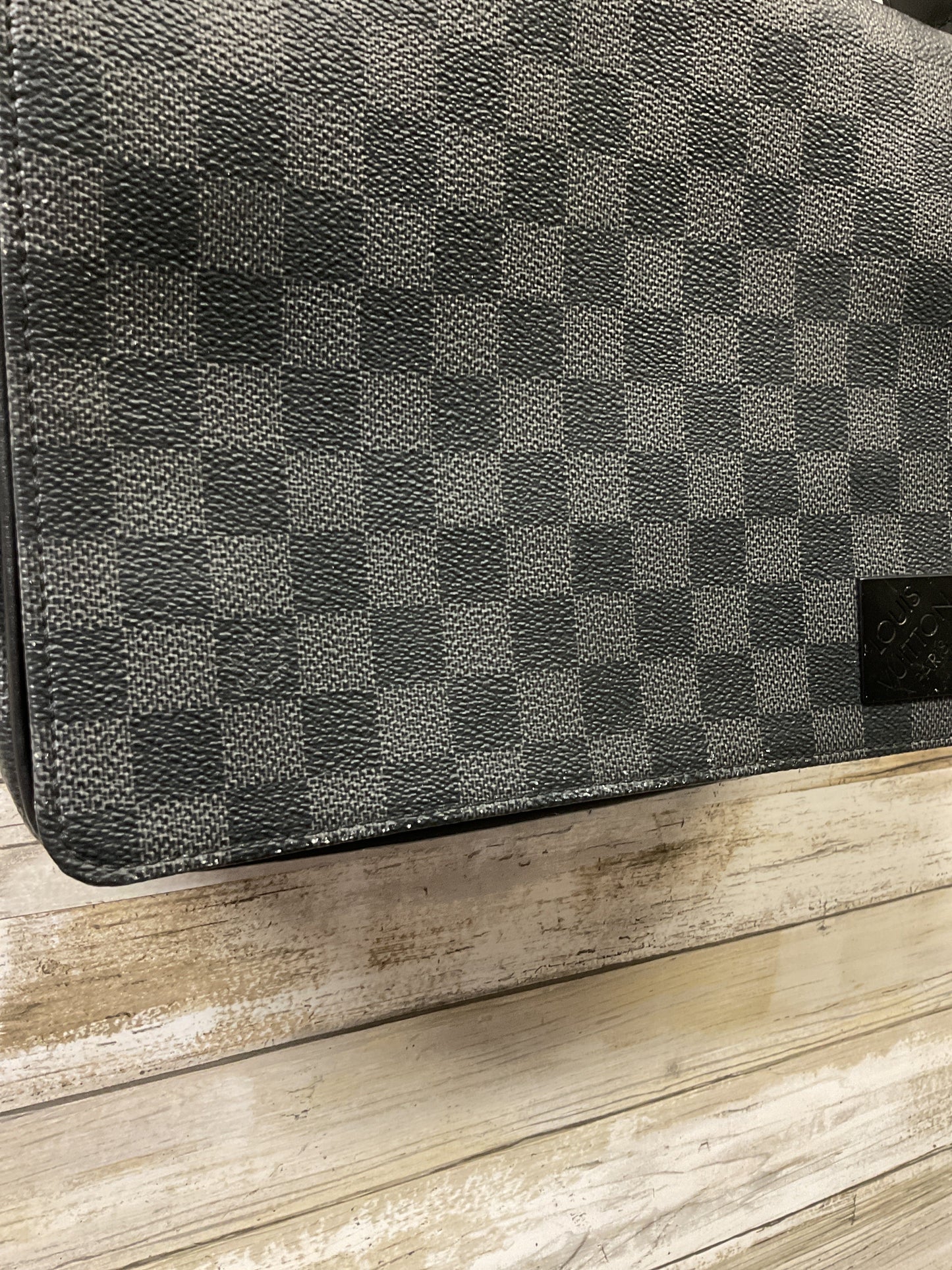 Crossbody Luxury Designer By Louis Vuitton In Black, Size:Medium