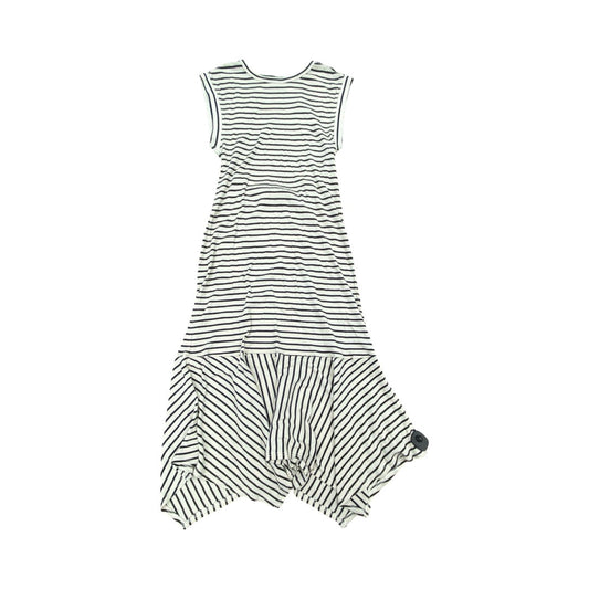Dress Casual Maxi By Daily Practice By Anthropologie In Black & White, Size:M