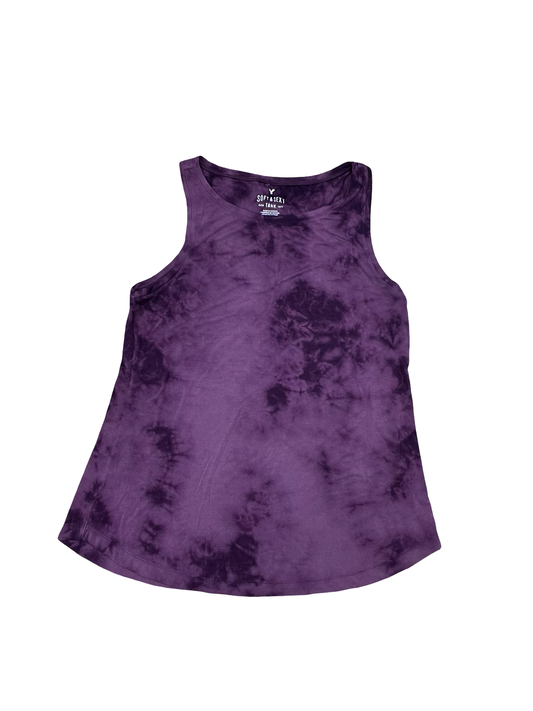 Tank Top By American Eagle In Maroon, Size:M