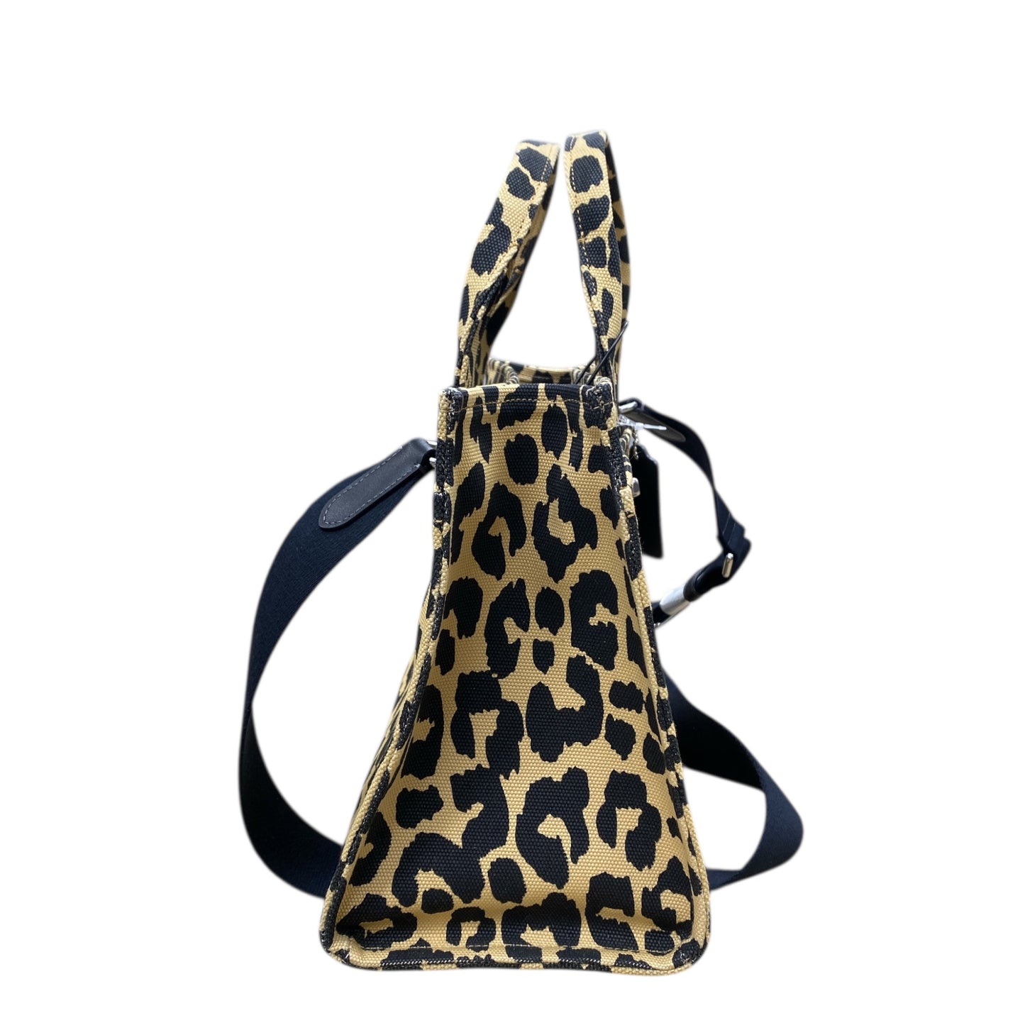 Handbag Designer By Coach In Animal Print, Size:Medium