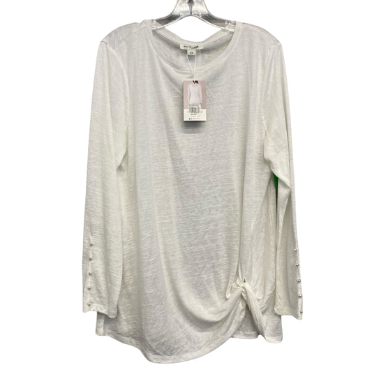 Top Ls By Simply Noelle In White, Size:L
