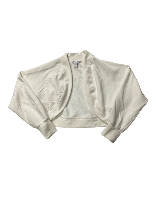 Athletic Top Ls Collar By Athleta In Cream, Size:L