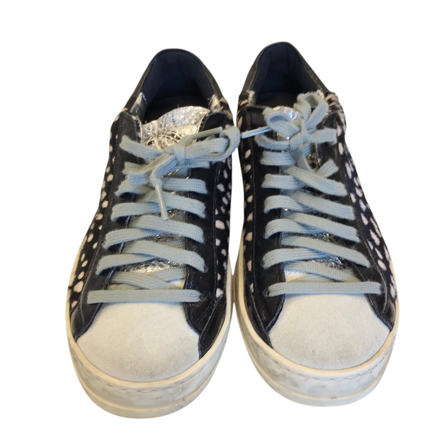 Shoes Sneakers By P448 In Black & Tan, Size:6