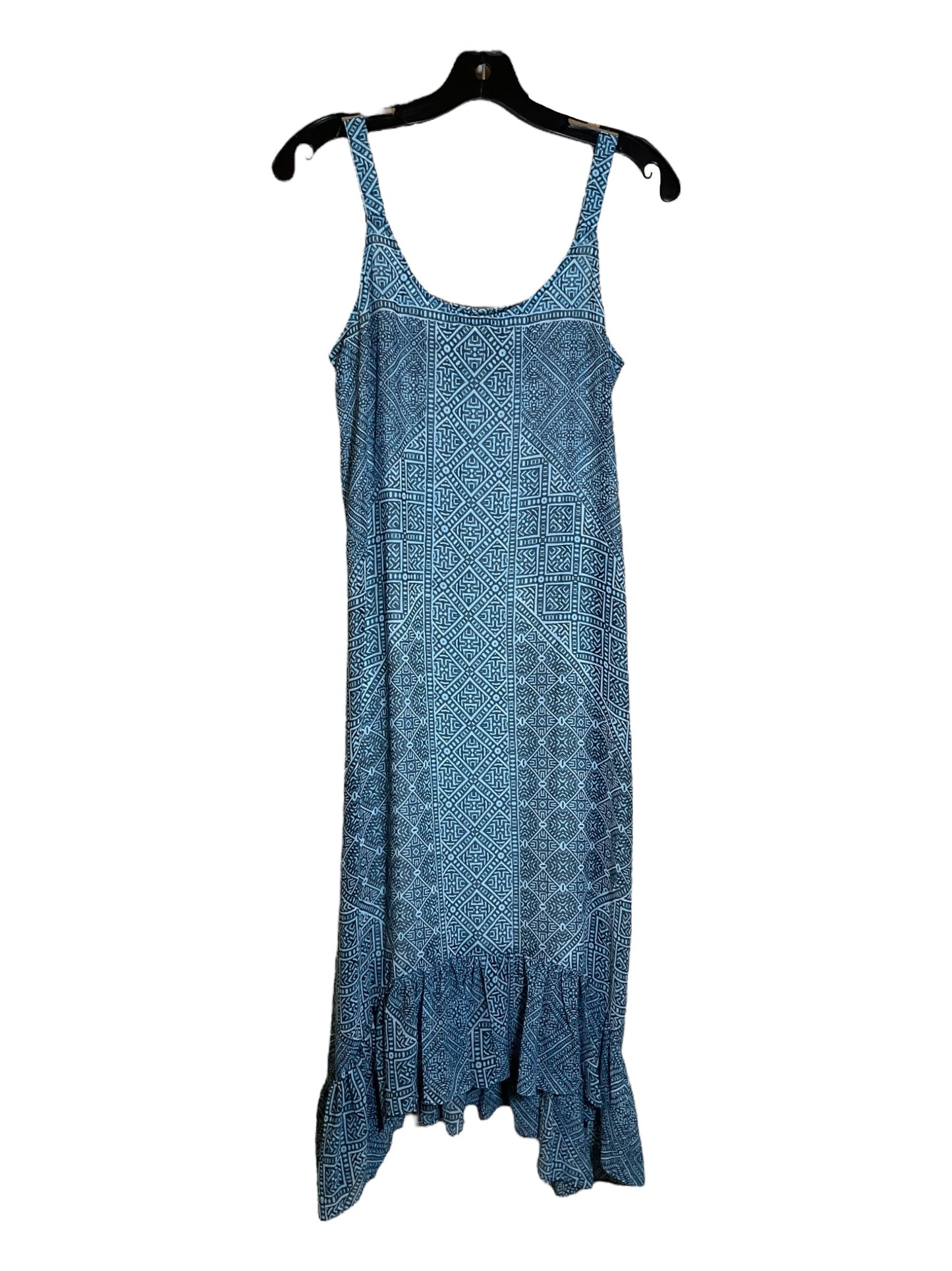 Blue Dress Casual Maxi Nic + Zoe, Size Xs