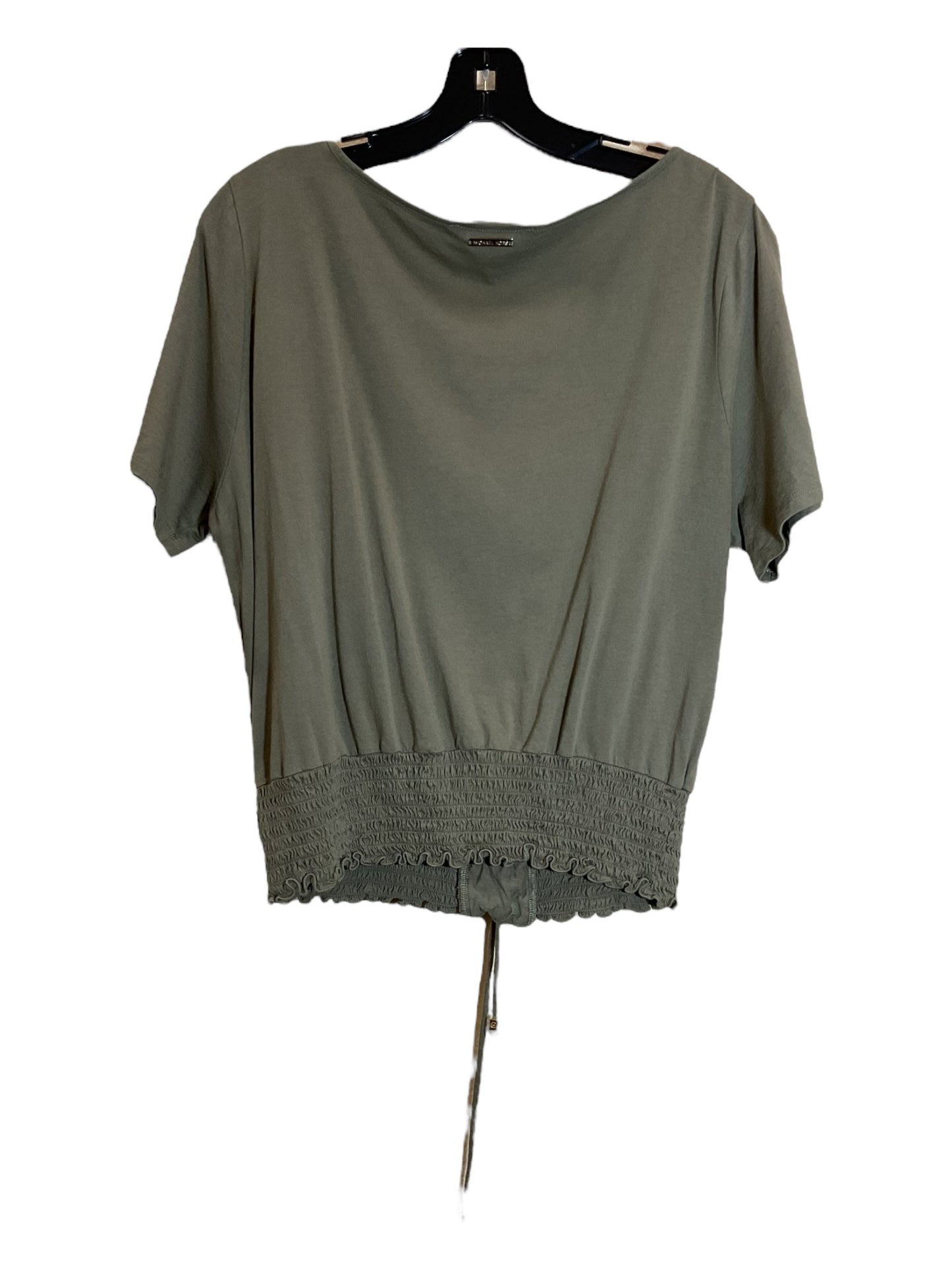 Top Short Sleeve By Michael By Michael Kors In Green, Size: L