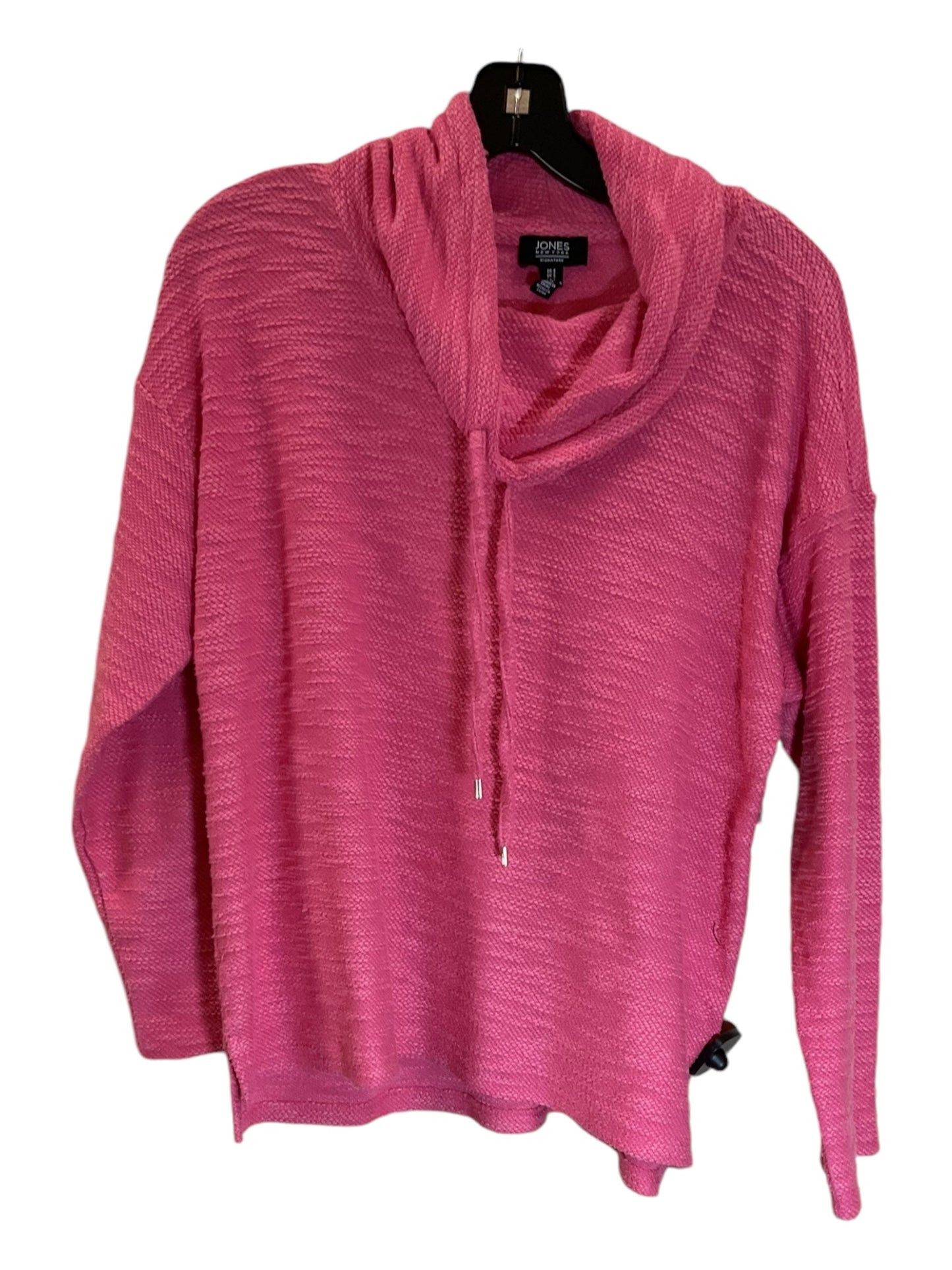 Top Long Sleeve By Jones New York In Pink, Size: S