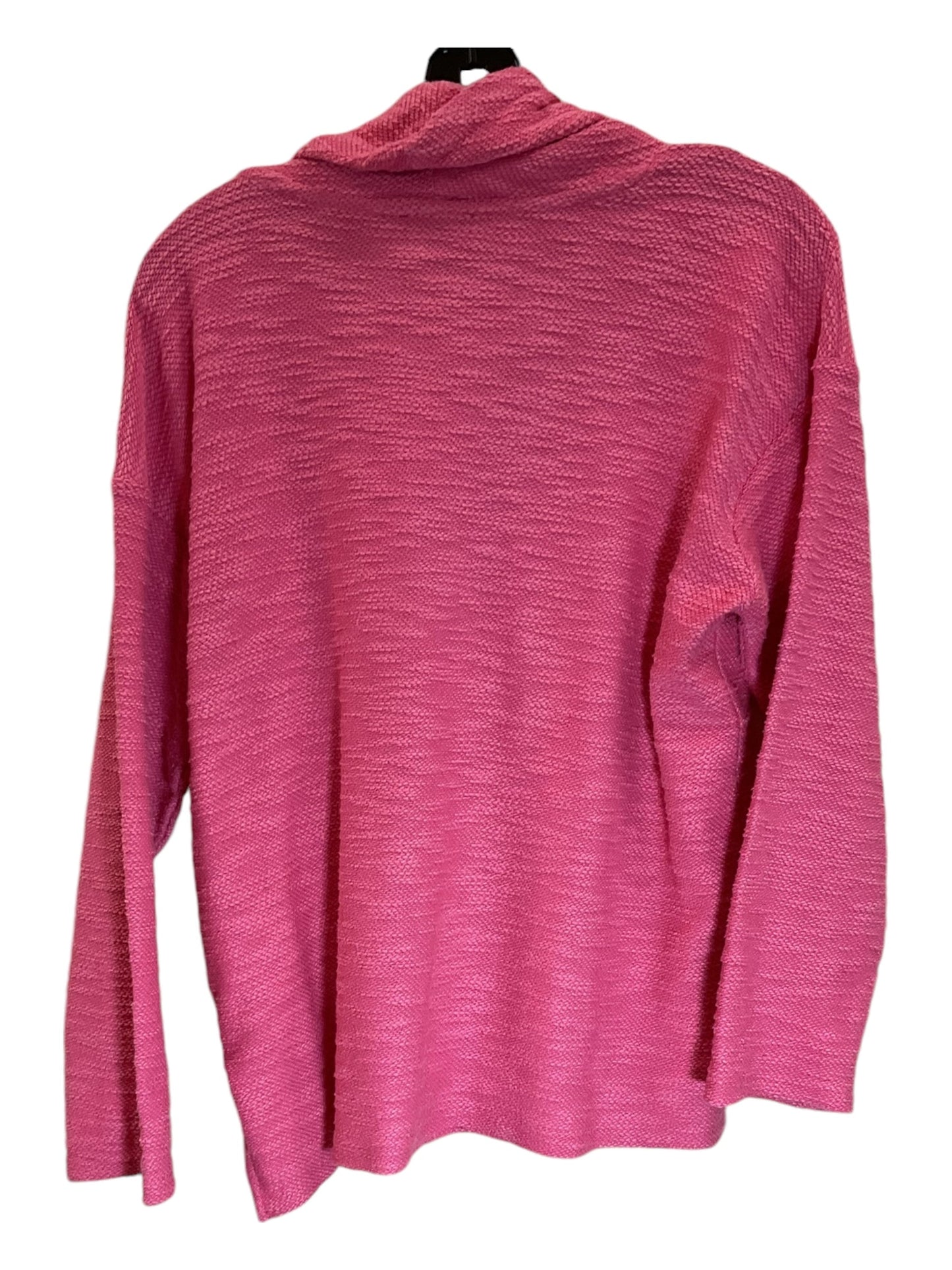 Top Long Sleeve By Jones New York In Pink, Size: S