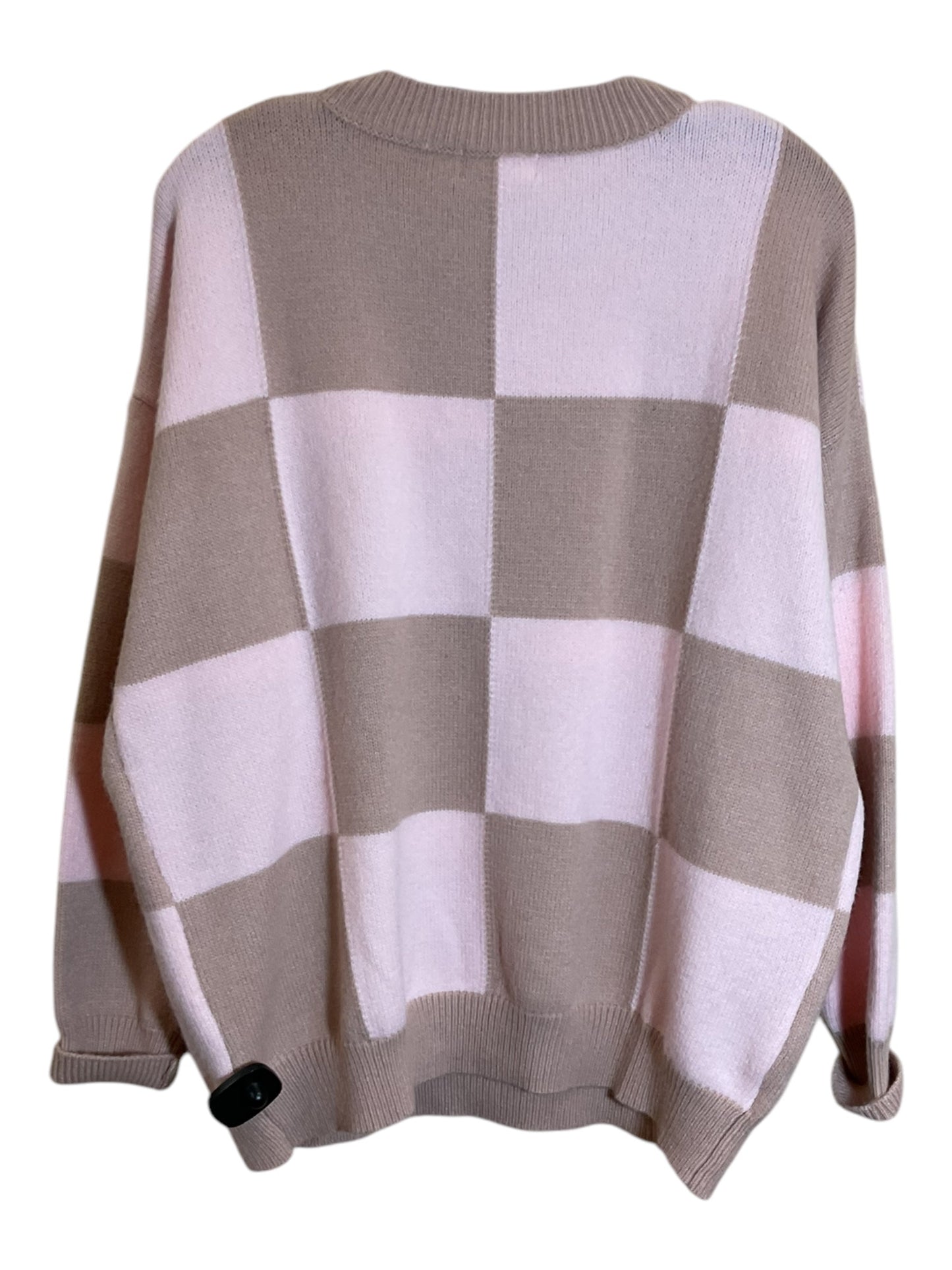 Sweater By Clothes Mentor In Pink, Size: M