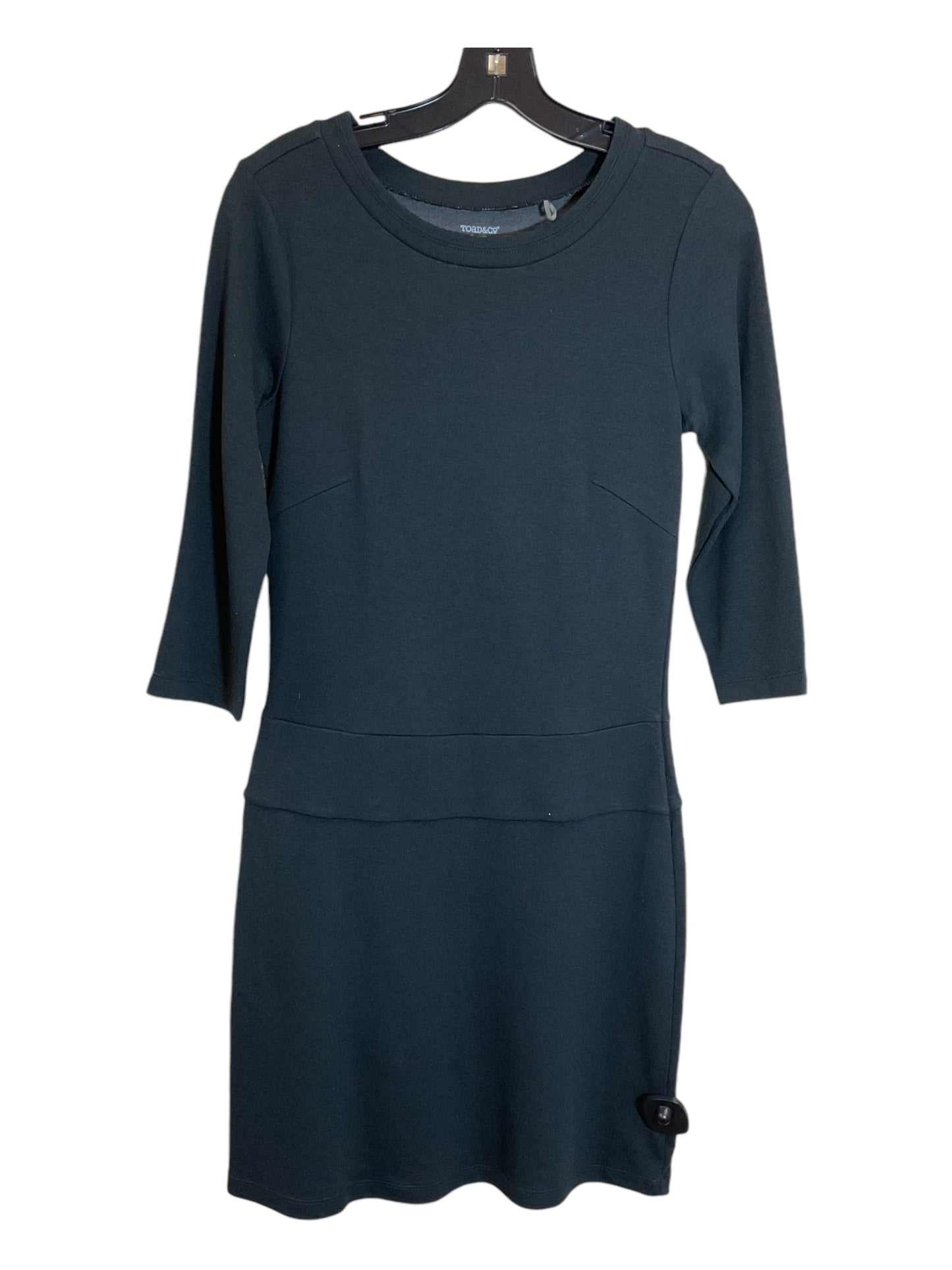 Dress Casual Midi By Toad & Co In Black, Size: S