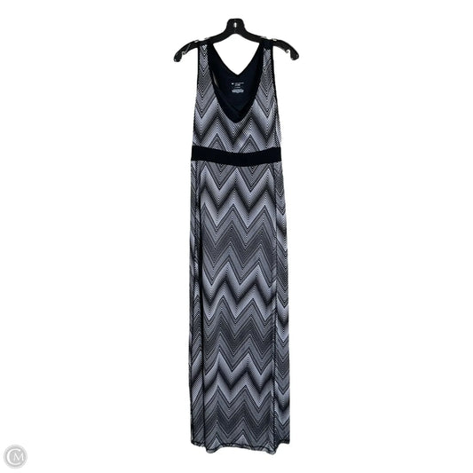 Dress Casual Maxi By Tek Gear In Black, Size: L