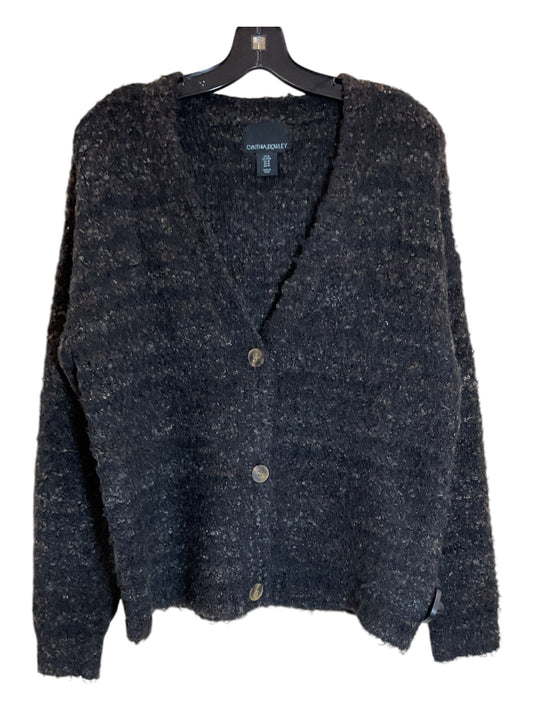 Sweater Cardigan By Cynthia Rowley In Black, Size: M