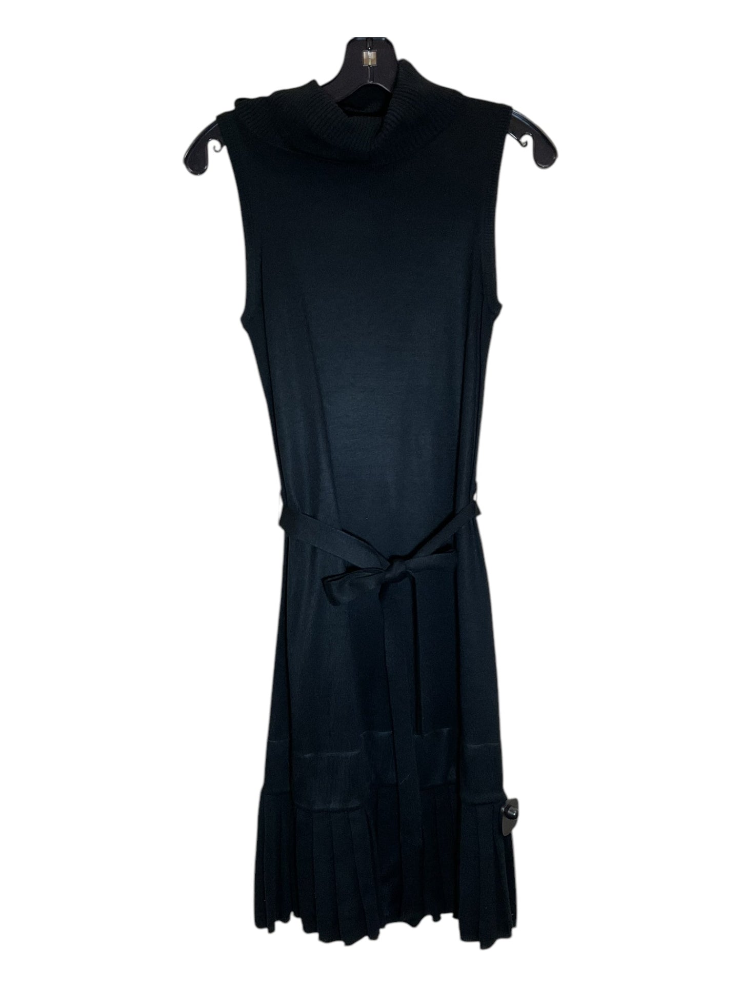 Dress Casual Midi By Calvin Klein In Black, Size: Xs