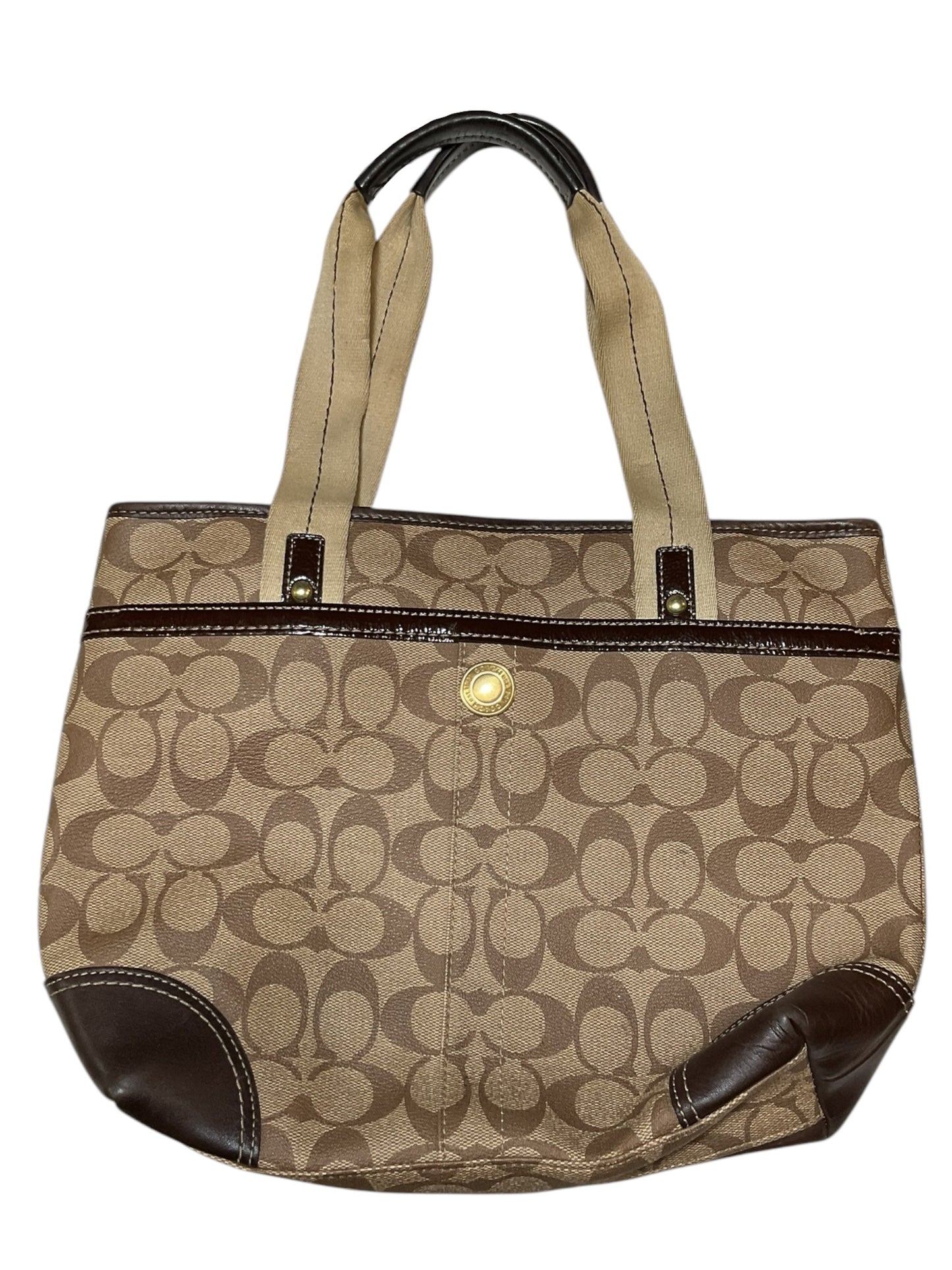 Handbag Designer By Coach, Size: Medium